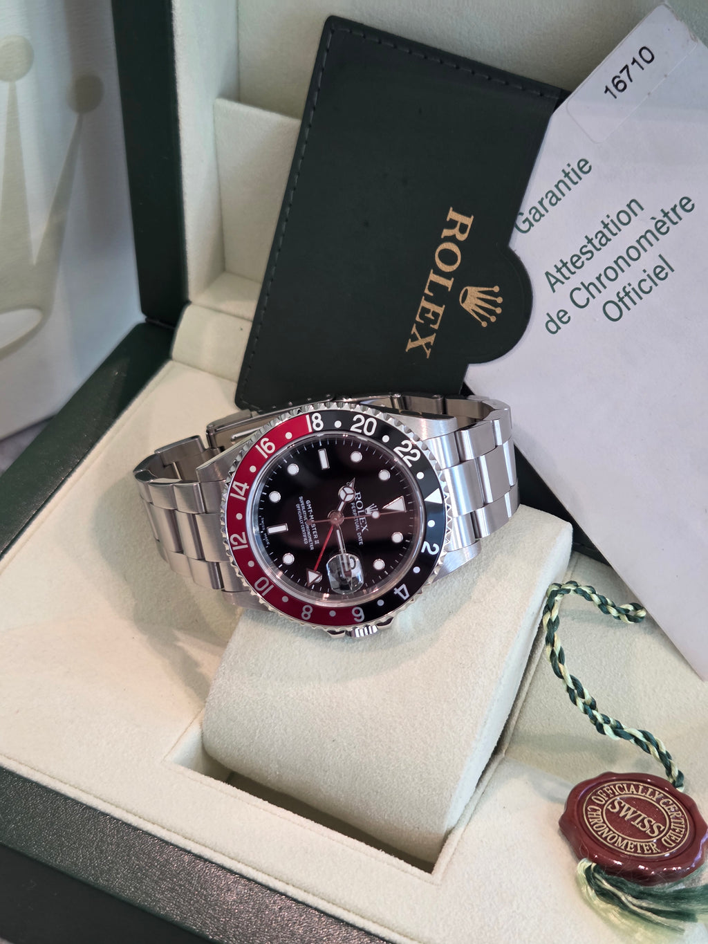 Rolex GMT-Master II "Coke" | Ref. 16710 (2005) — Full Set