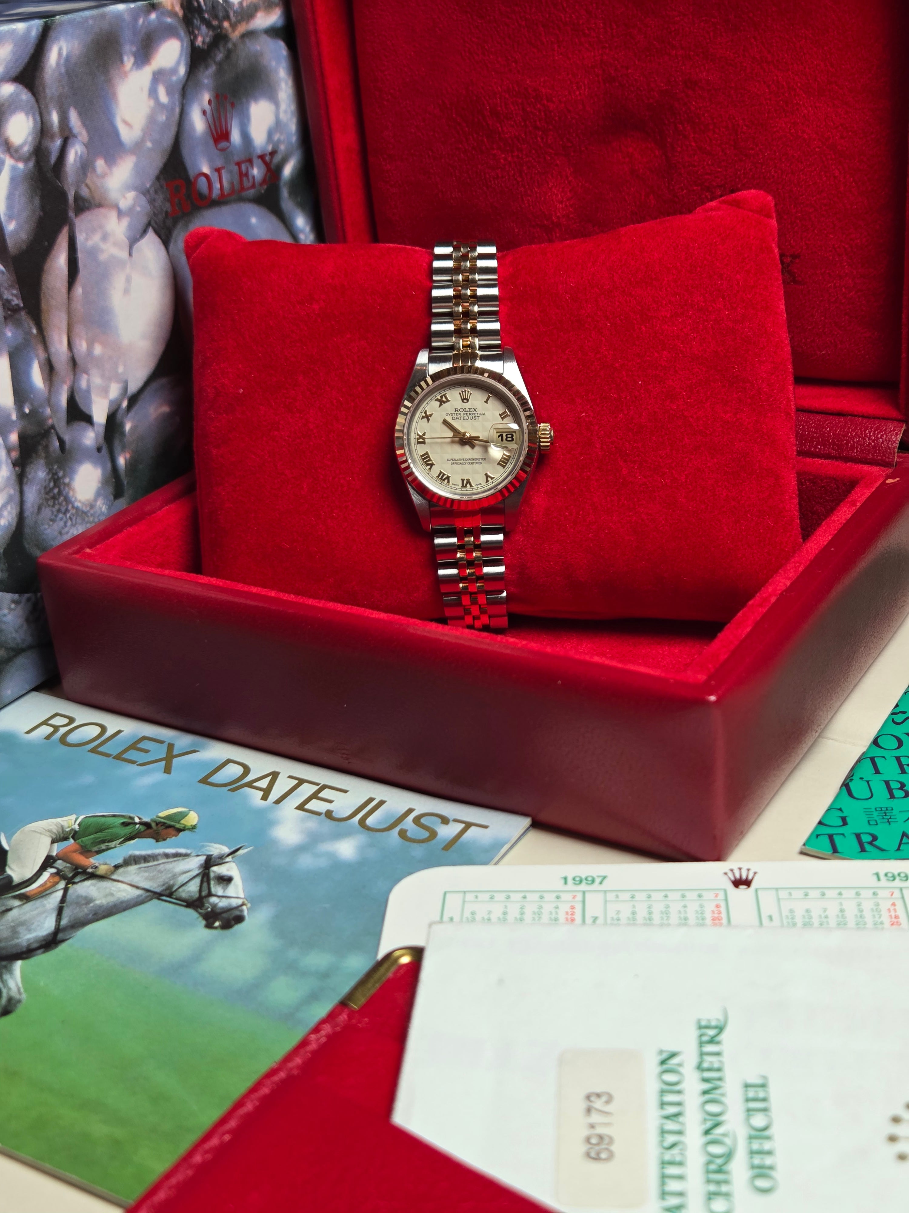 Rolex Lady-Datejust 26 | Ref. 69173 | Pyramid Dial | Full-Set 1997 | Mint Condition!&nbsp;