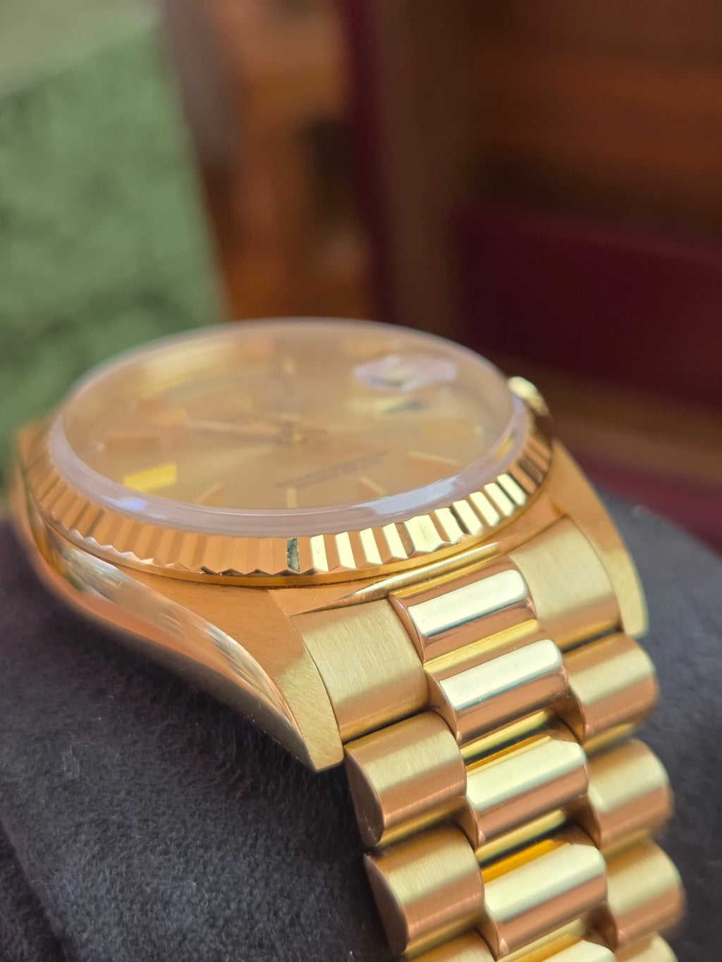 Rolex Day-Date 36 | Ref 18238 | Double Quick Set | 18k Yellow Gold "President" | 1989 | Box &amp; Papers!