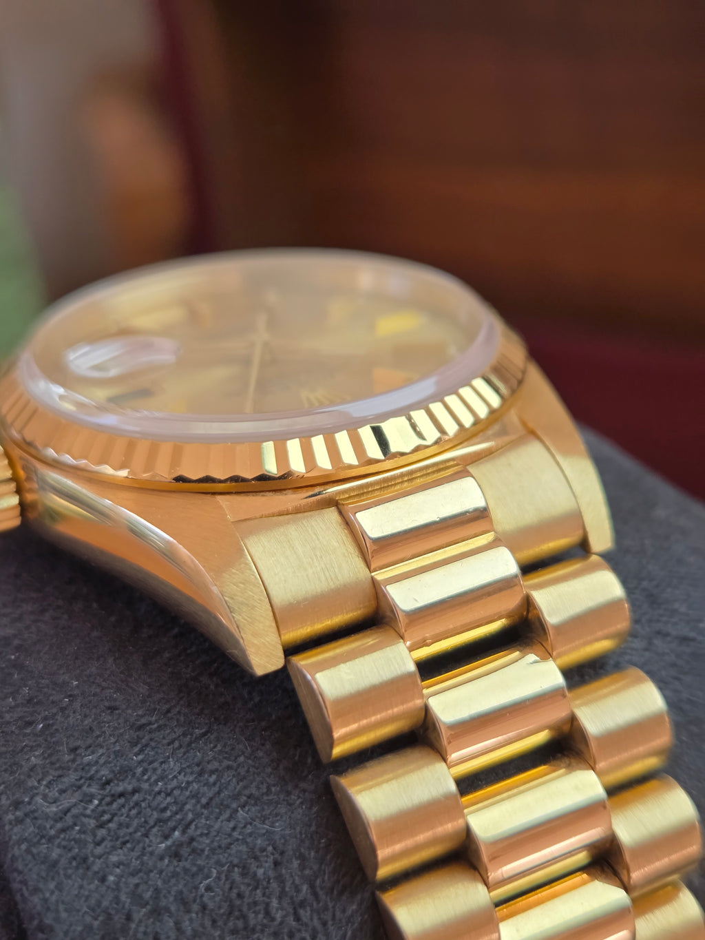Rolex Day-Date 36 | Ref 18238 | Double Quick Set | 18k Yellow Gold "President" | 1989 | Box &amp; Papers!
