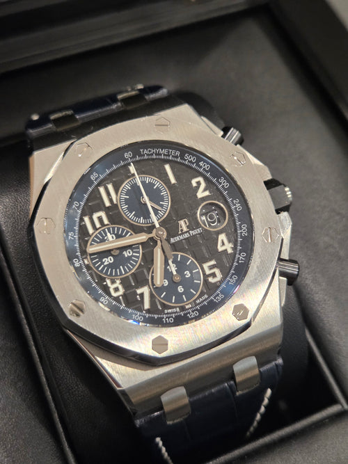 Audemars Piguet Royal Oak Offshore 42mm "Batman" Ref: 26470ST.OO.A028CR.01 – Complete Full Set - 2018!