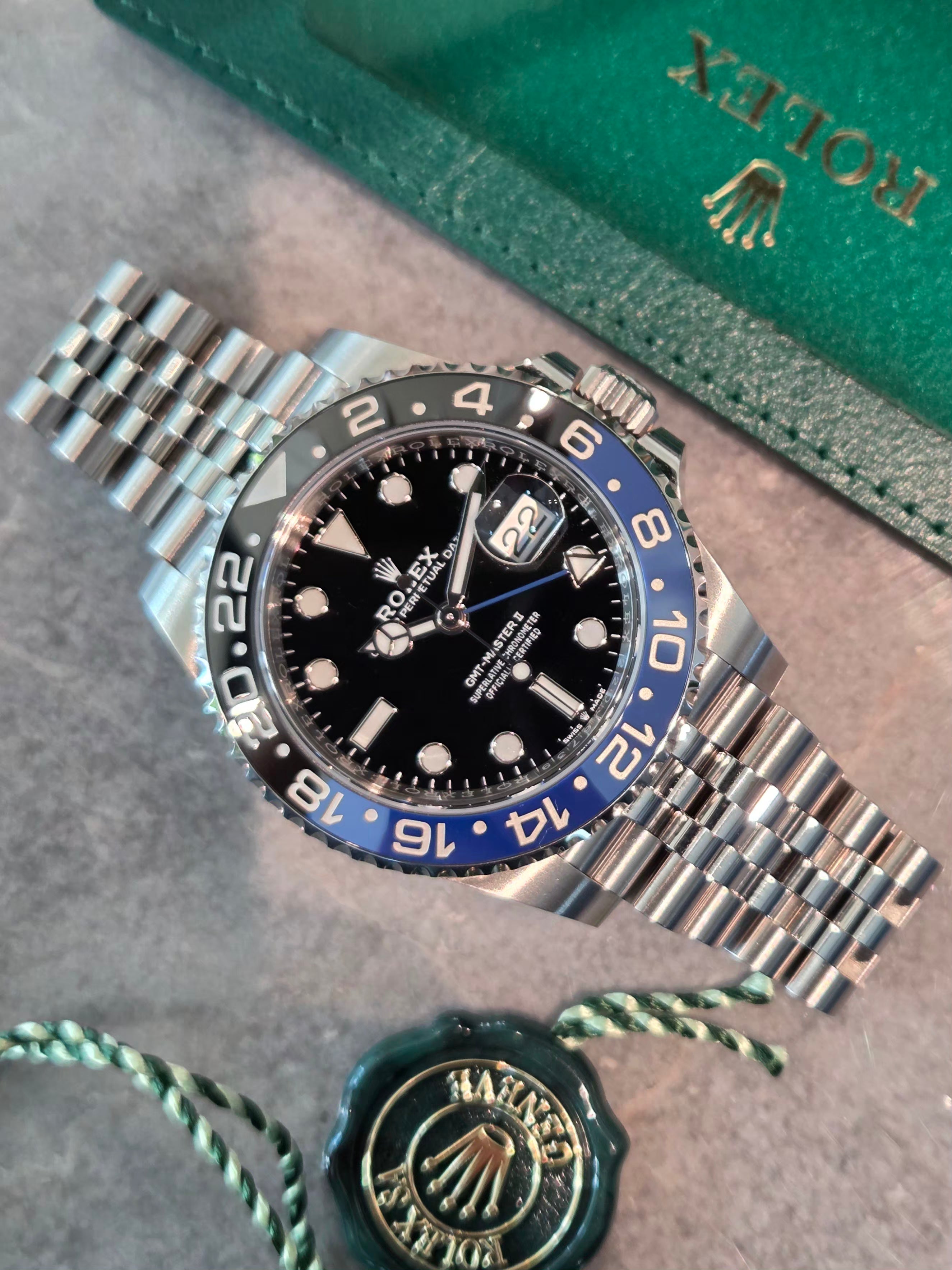 Rolex GMT-Master II "Batgirl" 40mm Ref. 126710BLNR | 2025 | Mint Condition | Full Set!