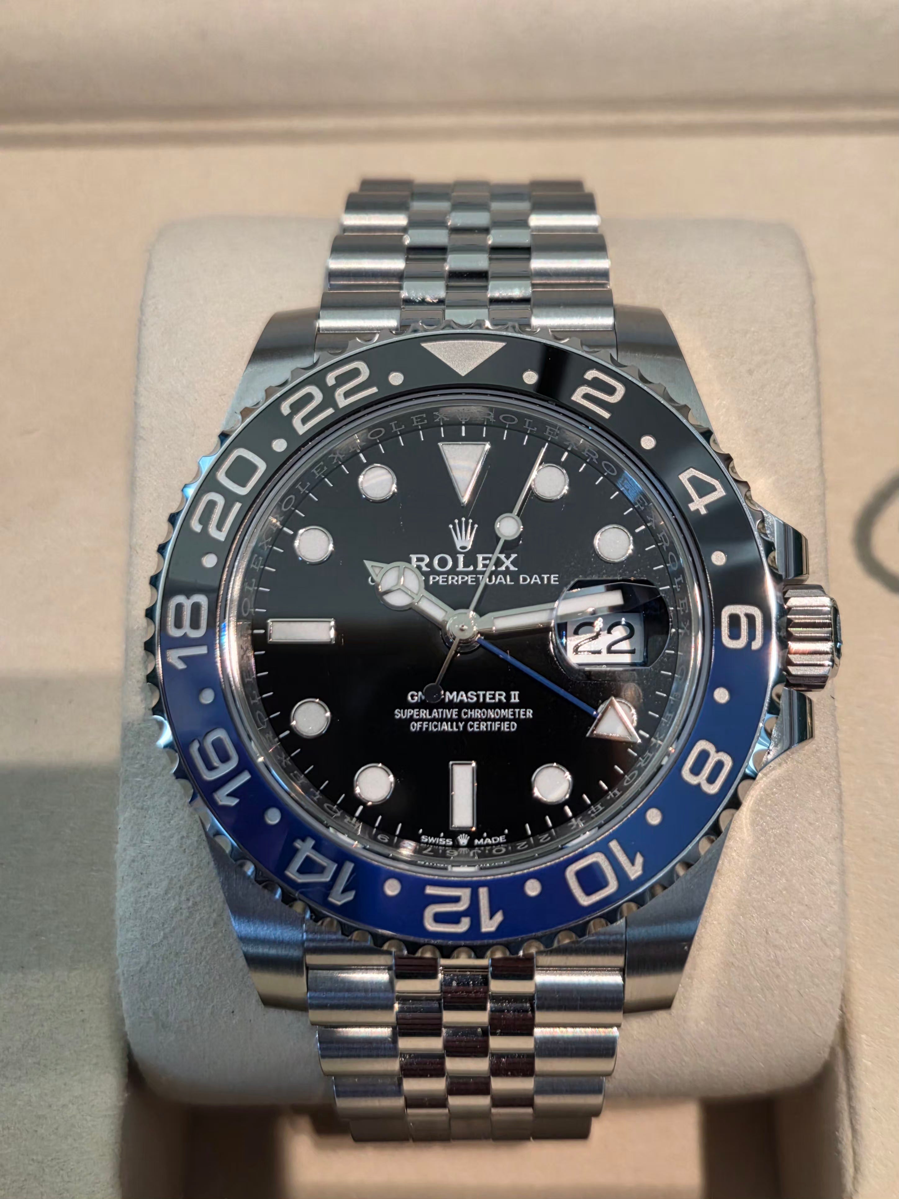 Rolex GMT-Master II "Batgirl" 40mm Ref. 126710BLNR | 2025 | Mint Condition | Full Set!