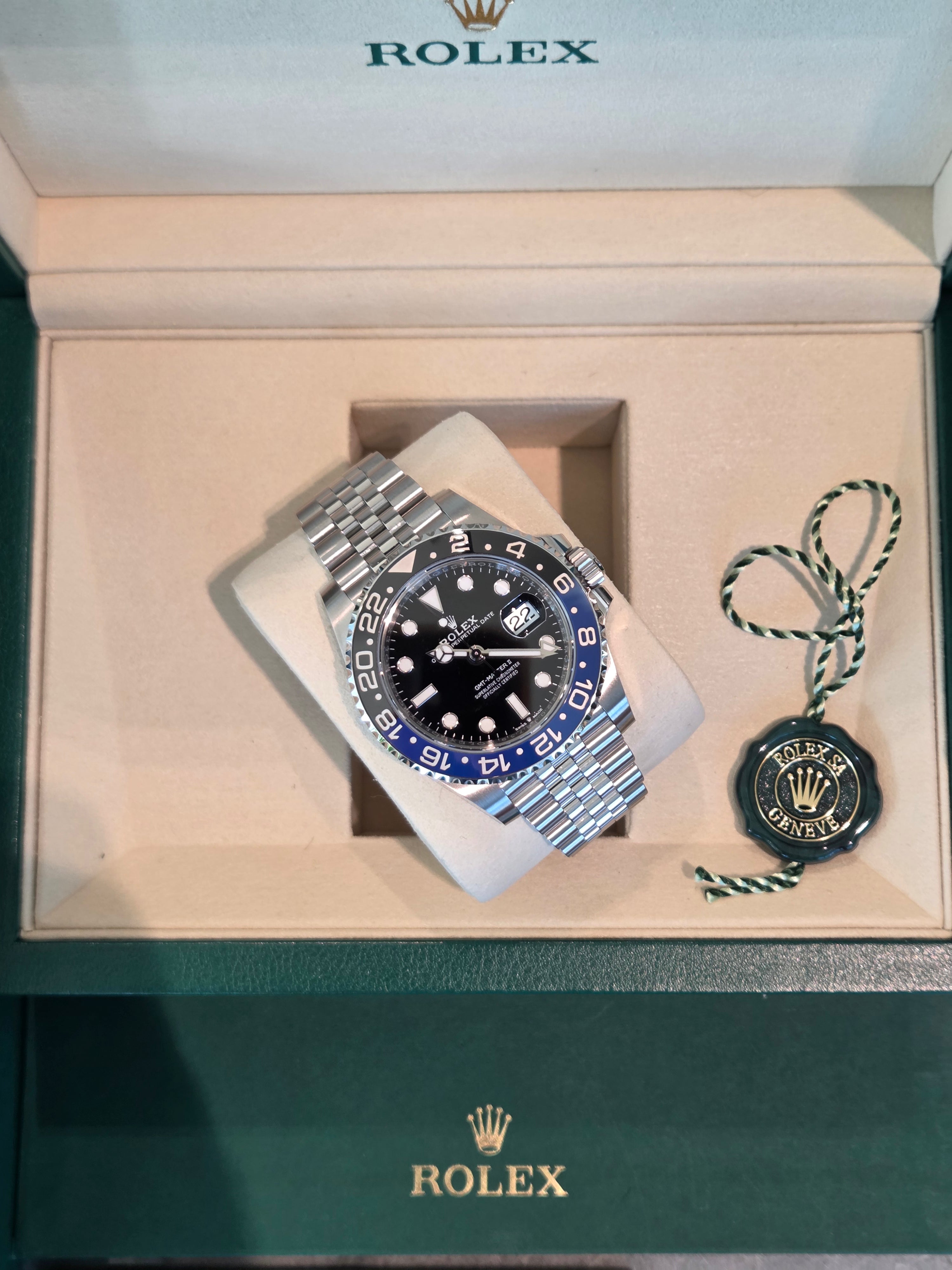 Rolex GMT-Master II "Batgirl" 40mm Ref. 126710BLNR | 2025 | Mint Condition | Full Set!