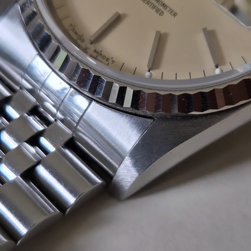 Rolex Datejust 36 — Ref. 16234 (Cream Patina Dial)