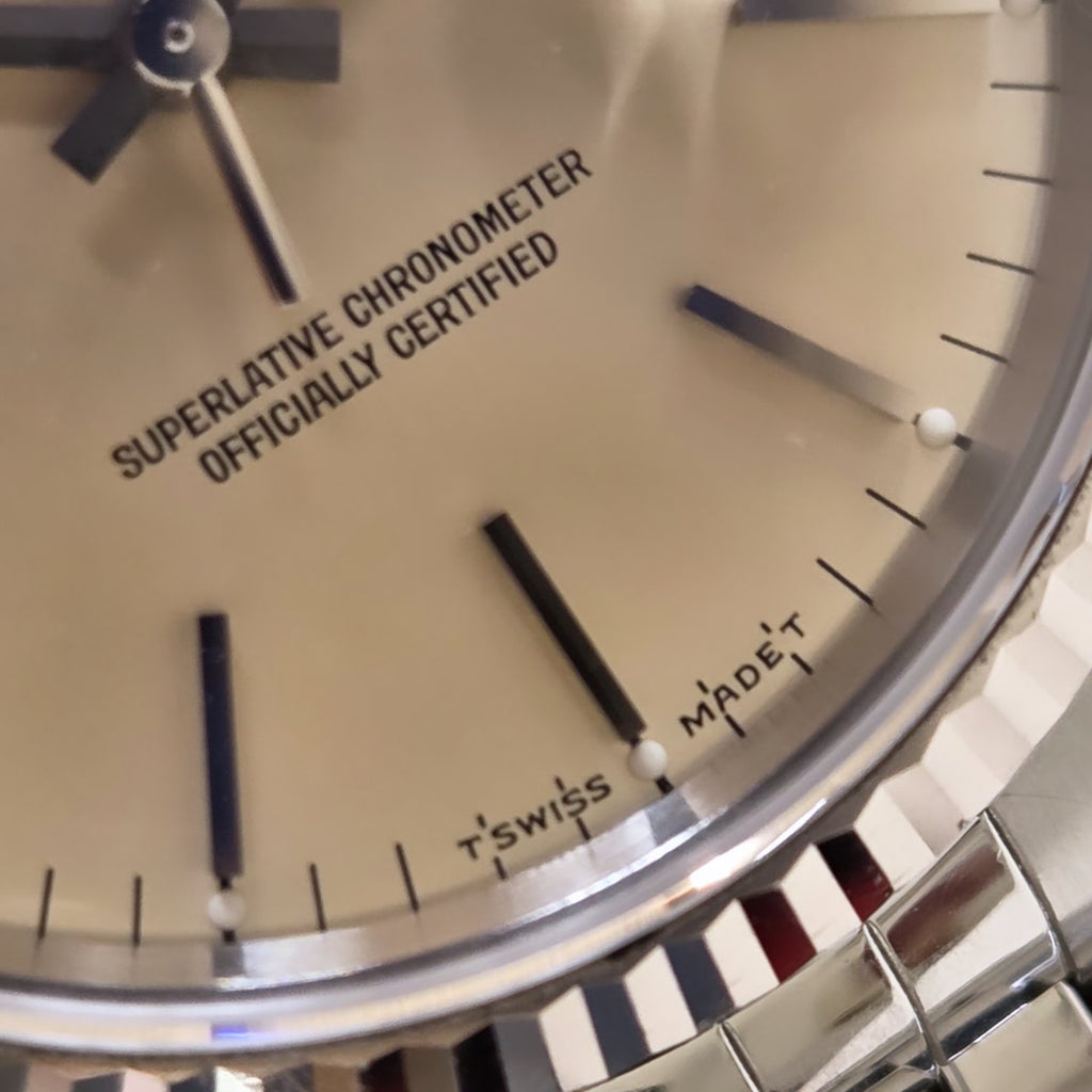 Rolex Datejust 36 — Ref. 16234 (Cream Patina Dial)