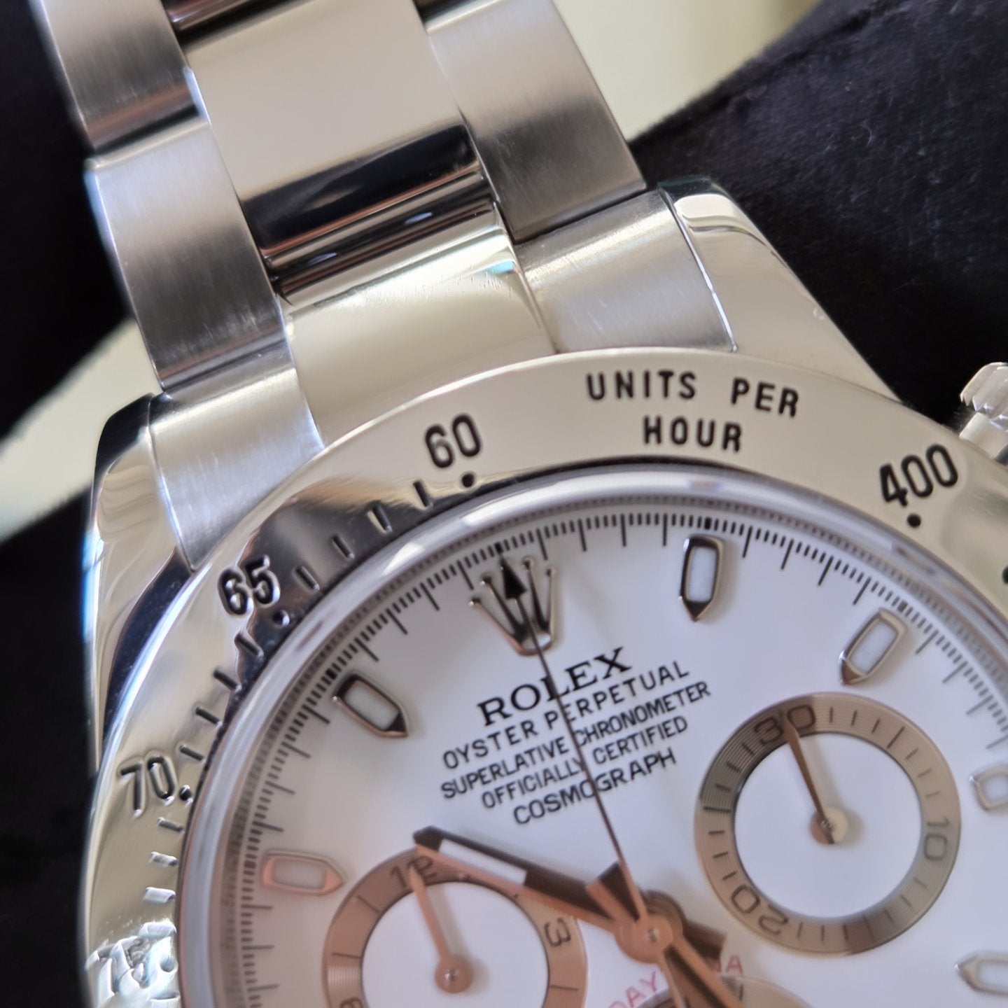 Rolex Daytona 116520 – Rare White "APH" Dial – 2016 - Last year of production!