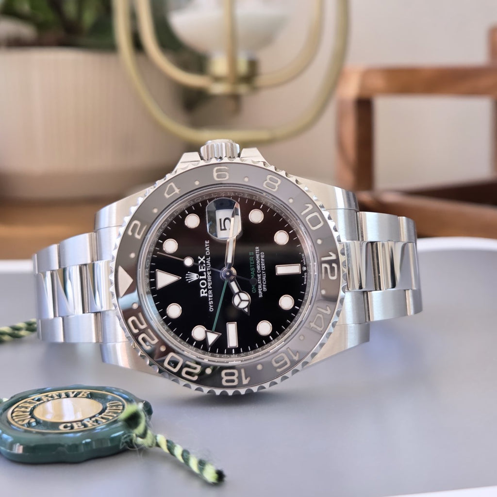 Rolex GMT-Master II "Bruce Wayne" | Ref. 126710GRNR (2025) — Full Set
