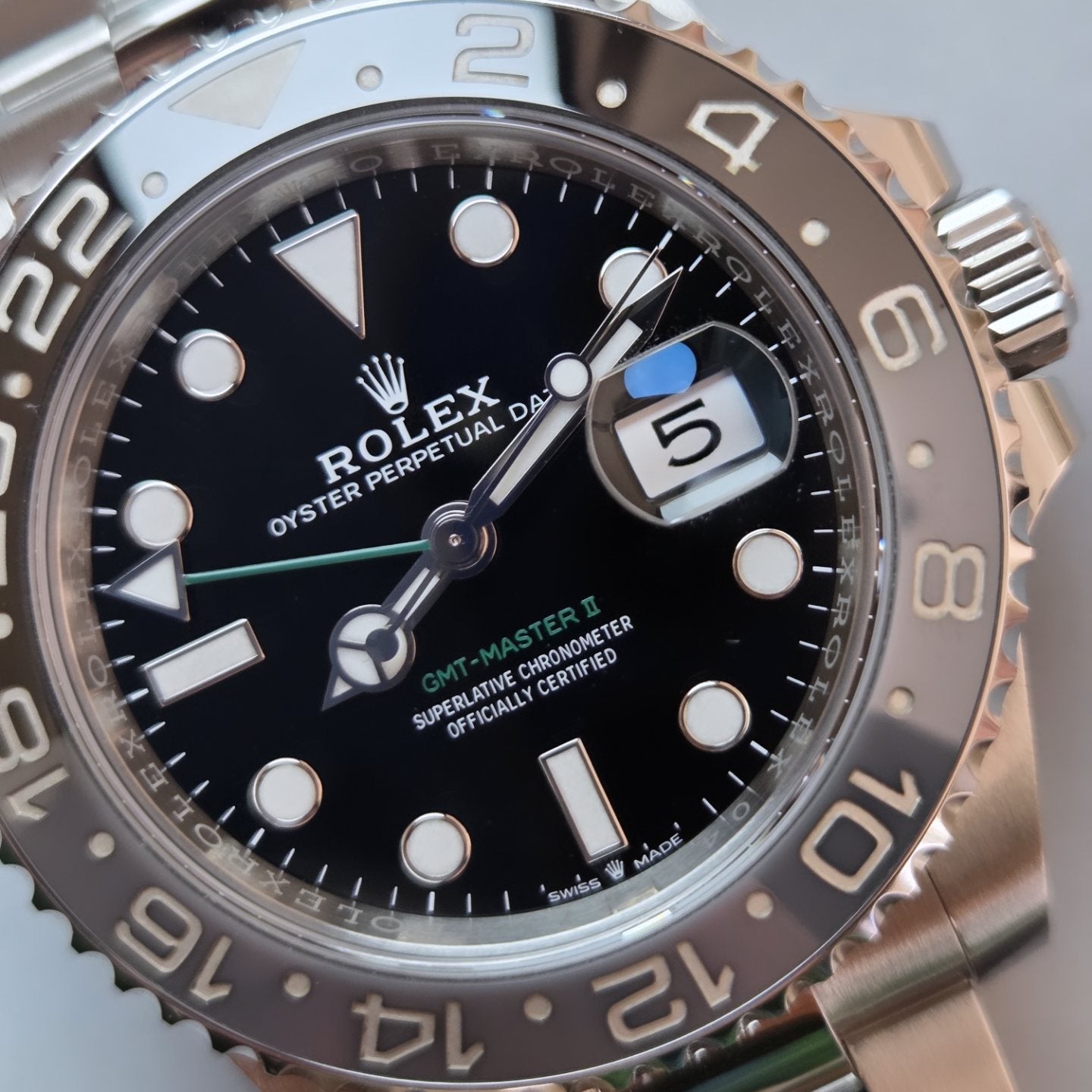 Rolex GMT-Master II "Bruce Wayne" | Ref. 126710GRNR (2025) — Full Set