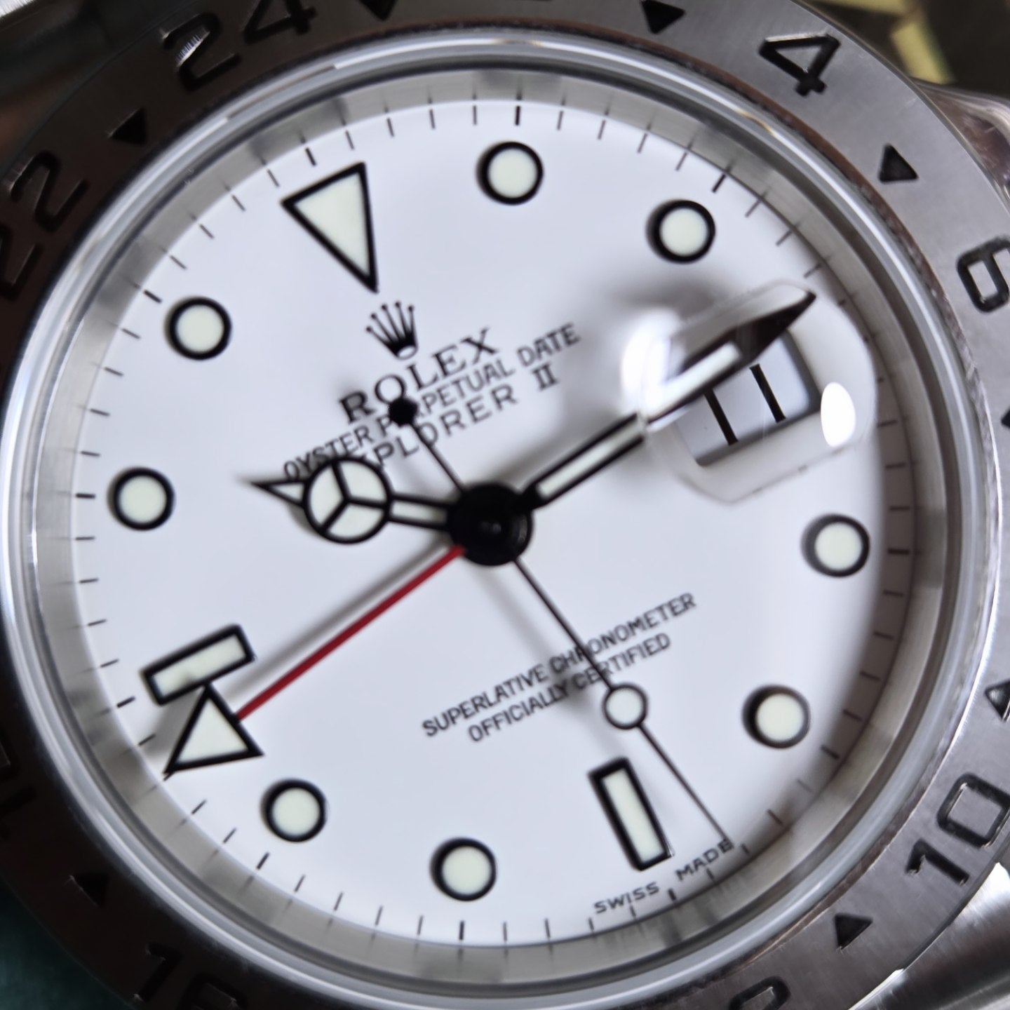 Rolex Explorer II "Polar" | Ref. 16570 (2003) — Full Set