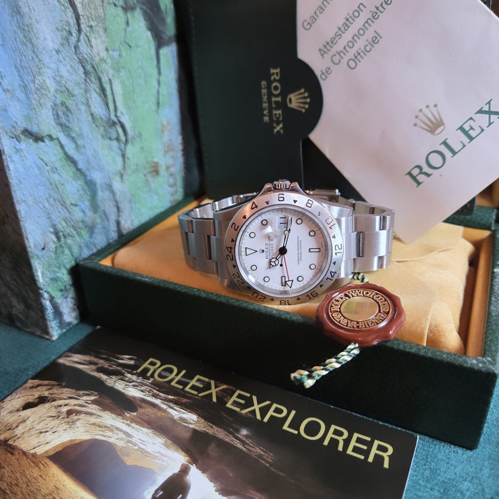 Rolex Explorer II "Polar" | Ref. 16570 (2003) — Full Set