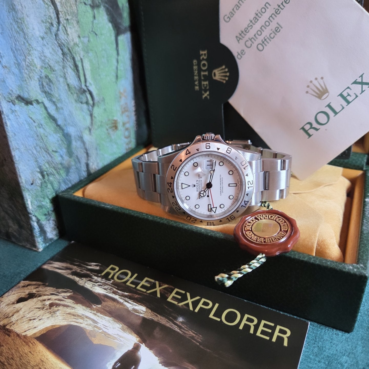 Rolex Explorer II "Polar" | Ref. 16570 (2003) — Full Set