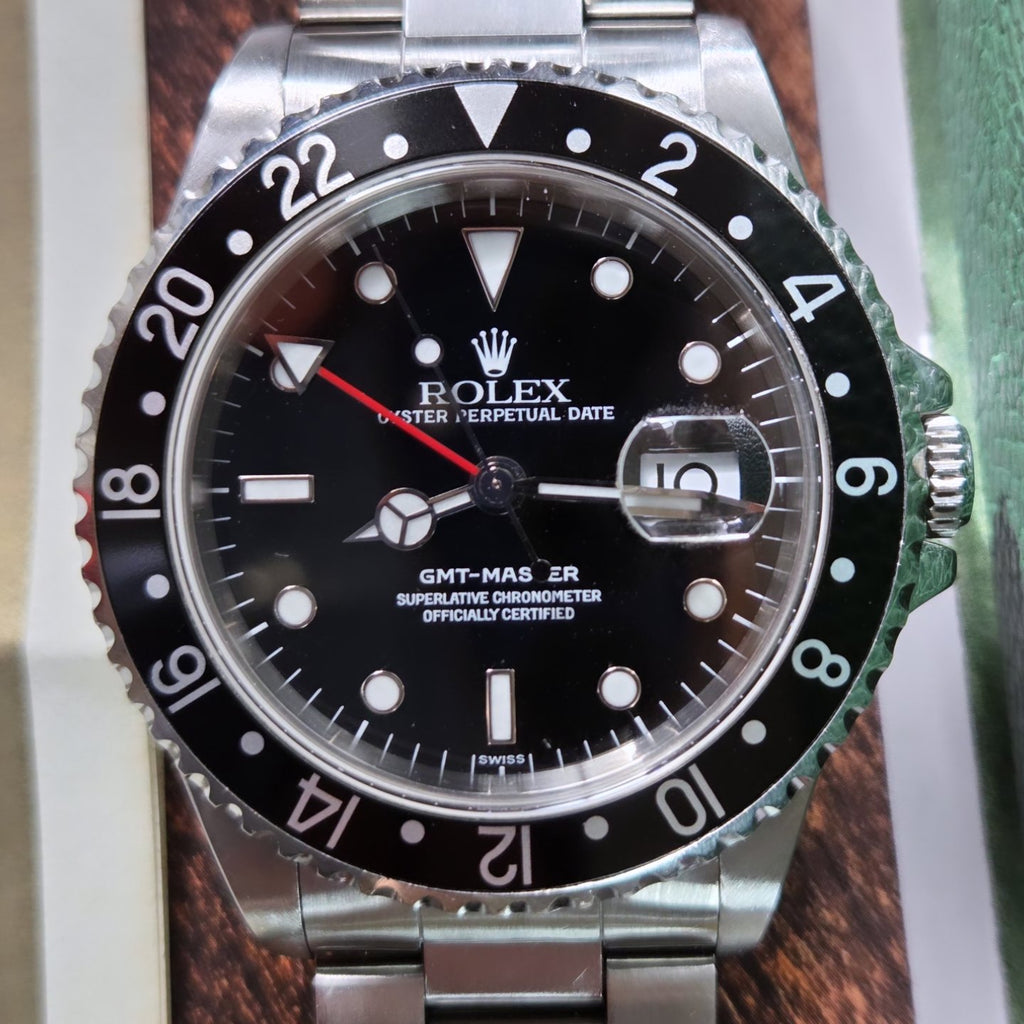 Rolex GMT-Master 16700 "SWISS" Only Dial – 1999 - Final Year of Production!