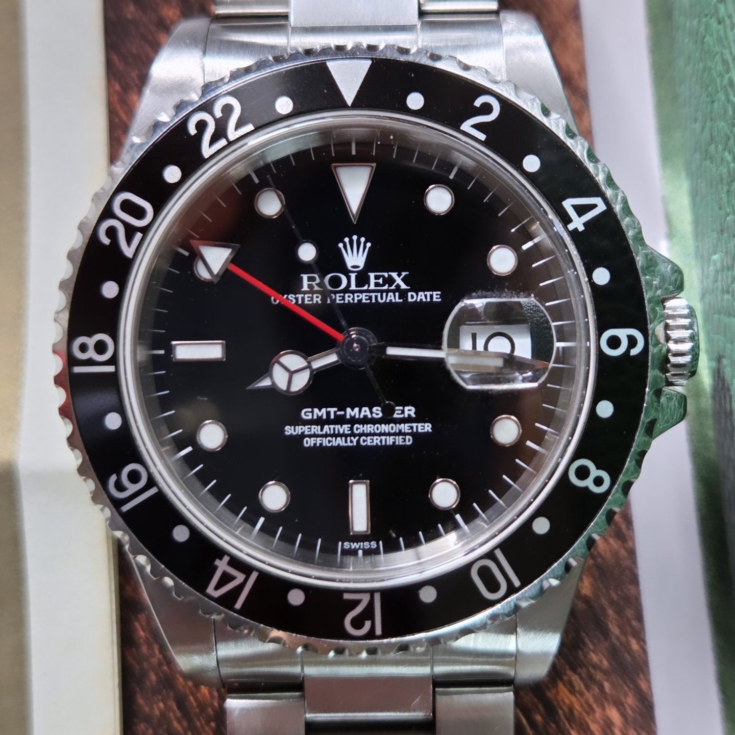 Rolex GMT-Master 16700 "SWISS" Only Dial – 1999 - Final Year of Production!
