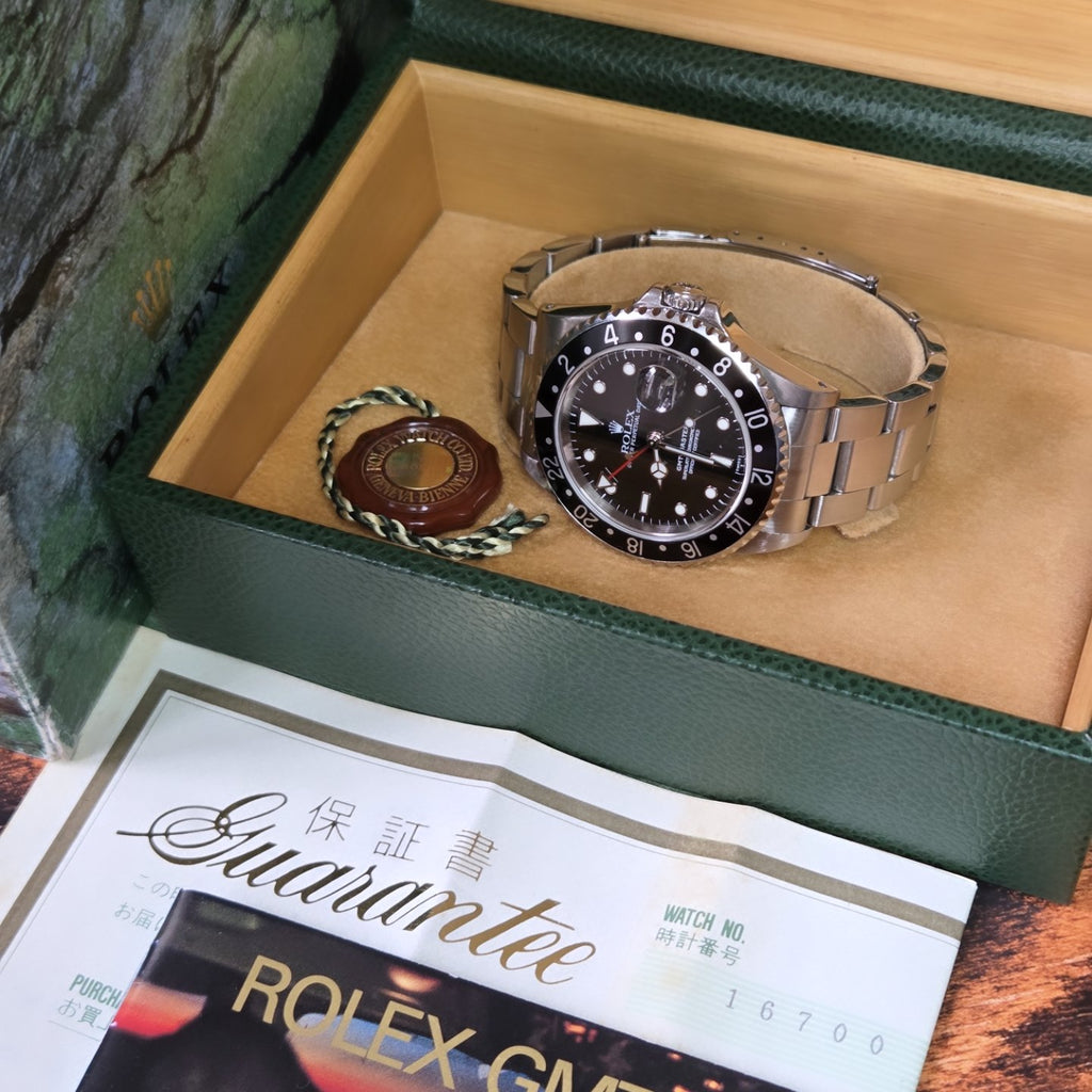 Rolex GMT-Master 16700 "SWISS" Only Dial – 1999 - Final Year of Production!