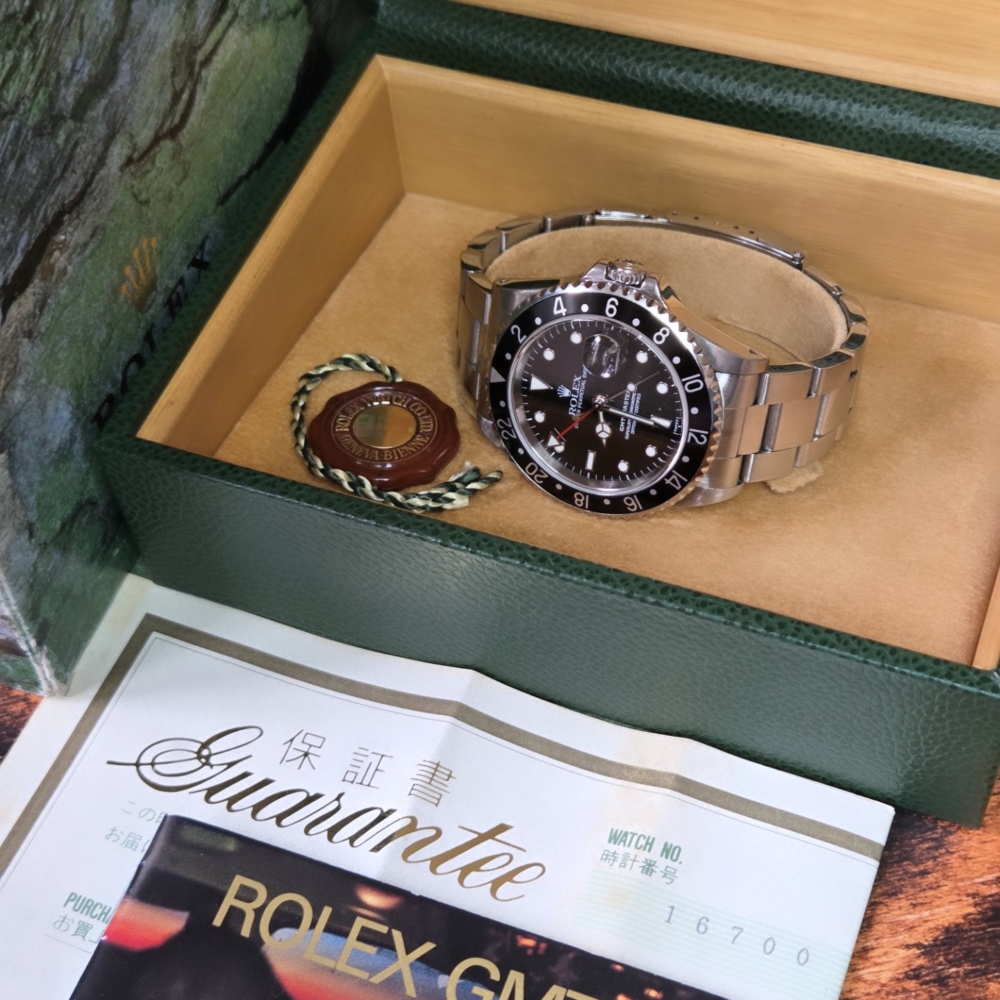 Rolex GMT-Master 16700 "SWISS" Only Dial – 1999 - Final Year of Production!