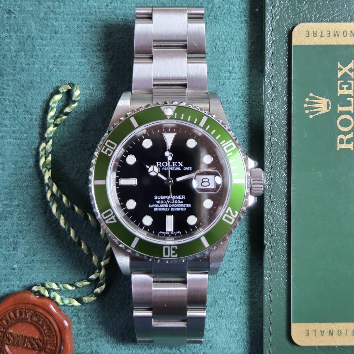 Rolex Submariner Date "Kermit" | Ref. 16610LV (2007) | Box &amp; Papers | Excellent condition!