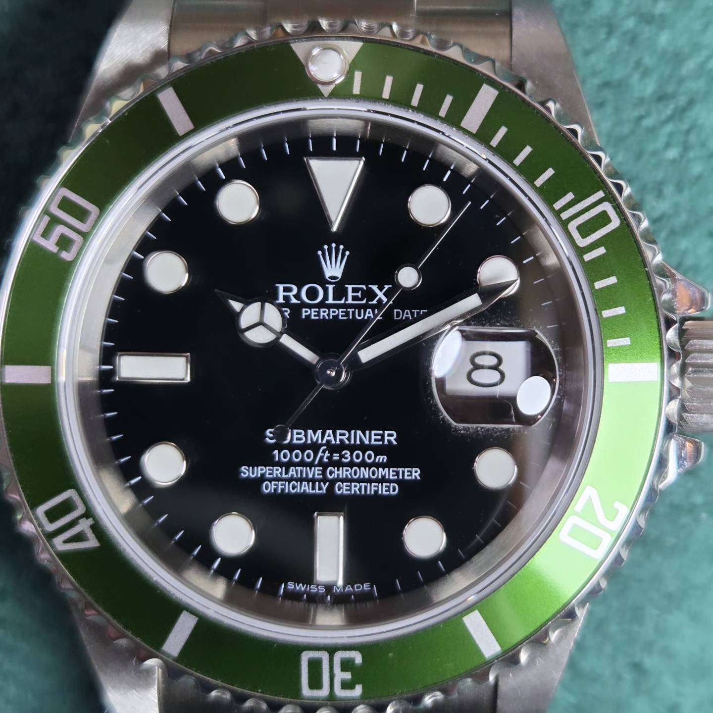 Rolex Submariner Date "Kermit" | Ref. 16610LV (2007) | Box &amp; Papers | Excellent condition!