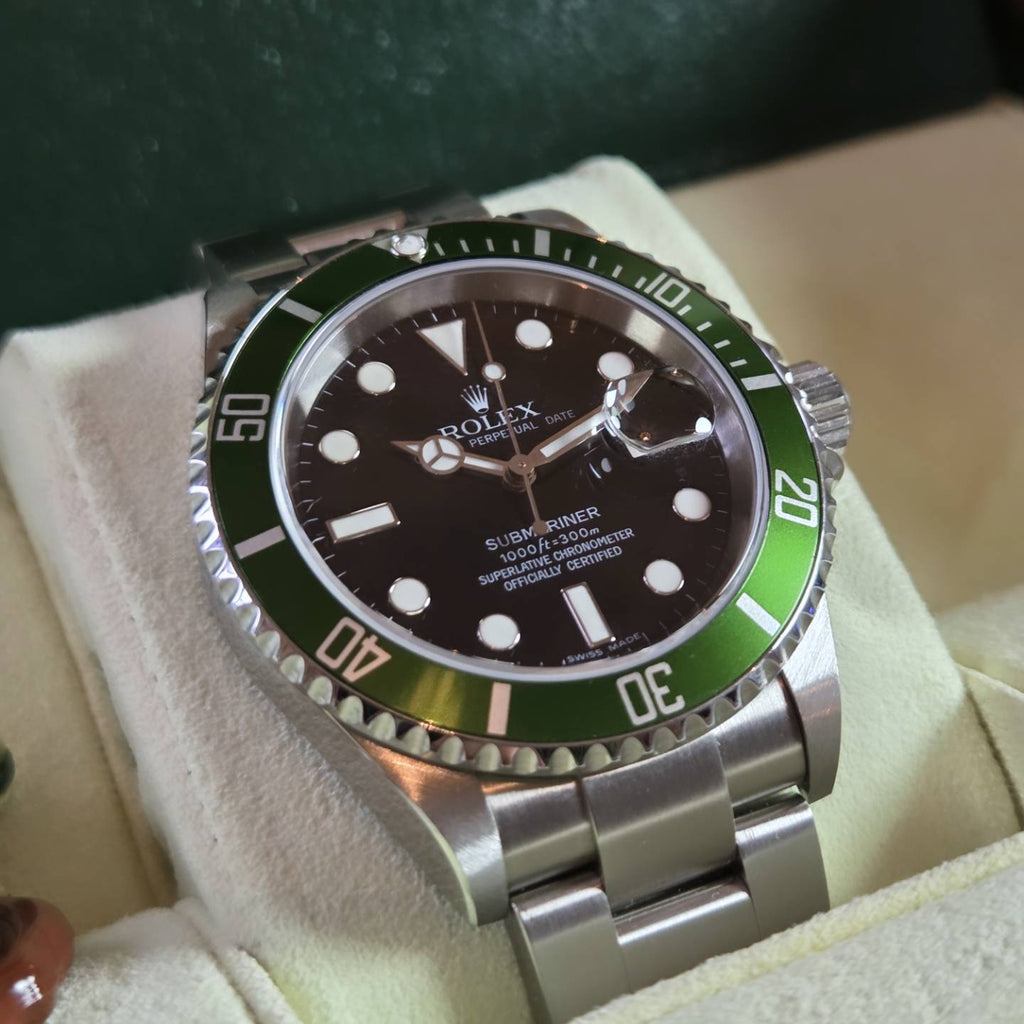 Rolex Submariner Date "Kermit" | Ref. 16610LV (2007) | Box &amp; Papers | Excellent condition!