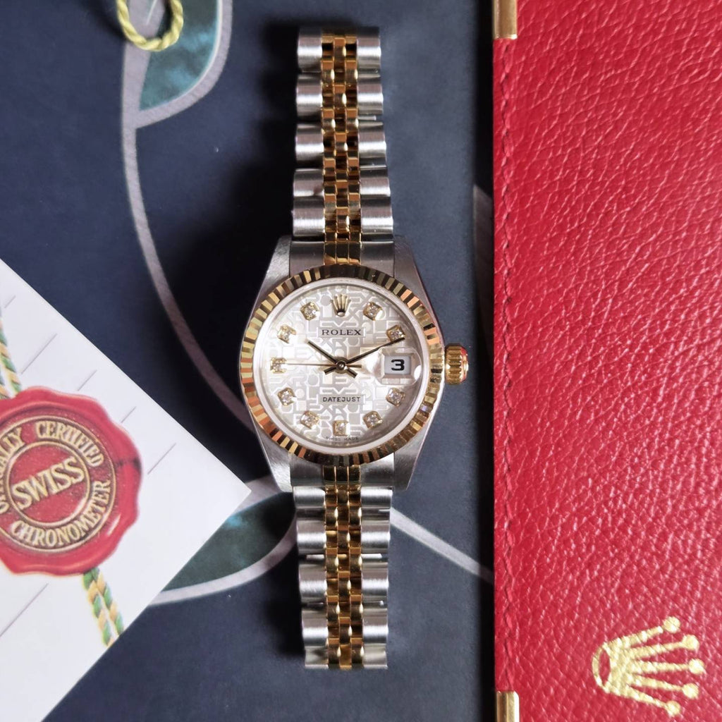 Unworn Time Capsule: 2003 Rolex Lady-Datejust 26mm | Ref: 79173 | Anniversary Diamond Dial!&nbsp;