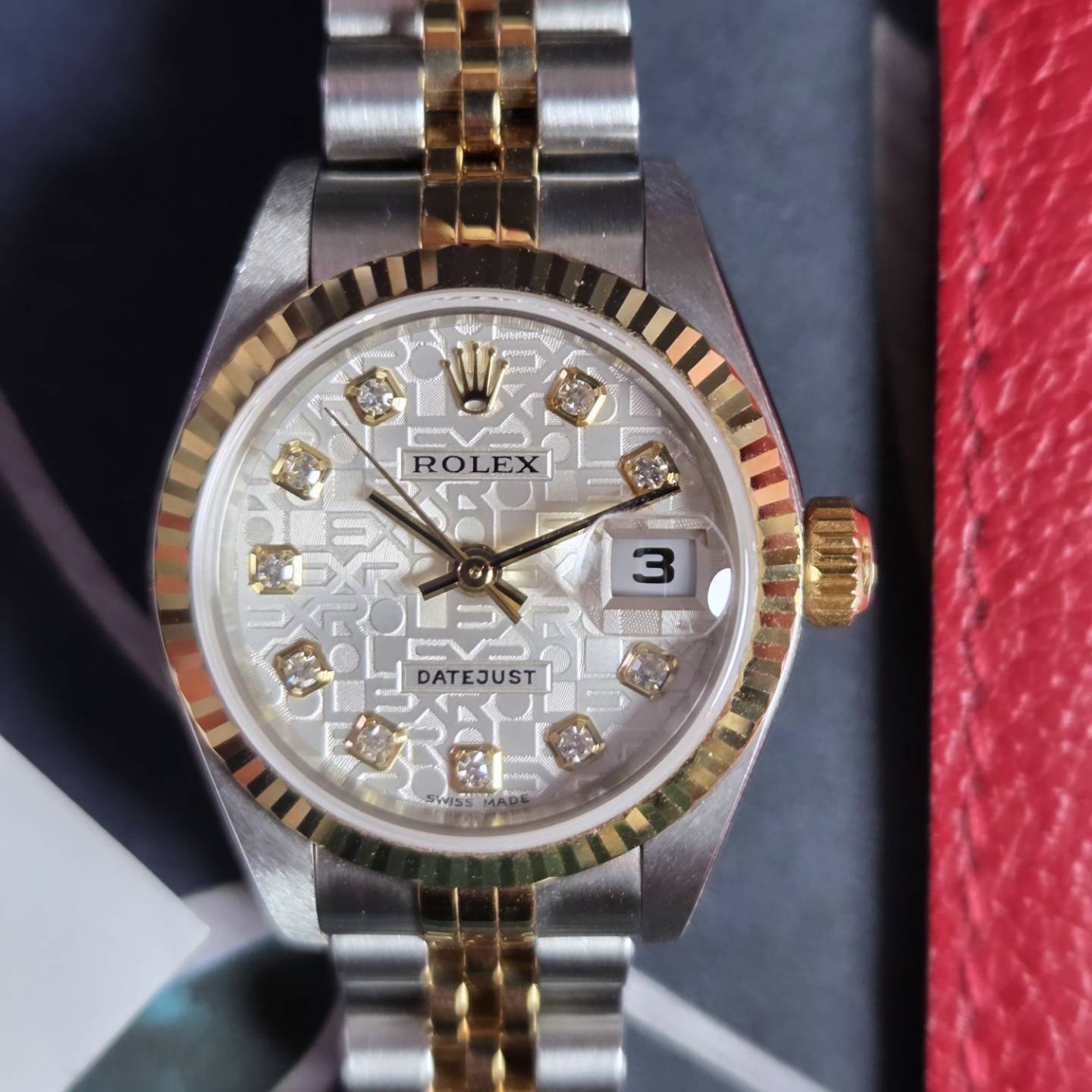 Unworn Time Capsule: 2003 Rolex Lady-Datejust 26mm | Ref: 79173 | Anniversary Diamond Dial!&nbsp;