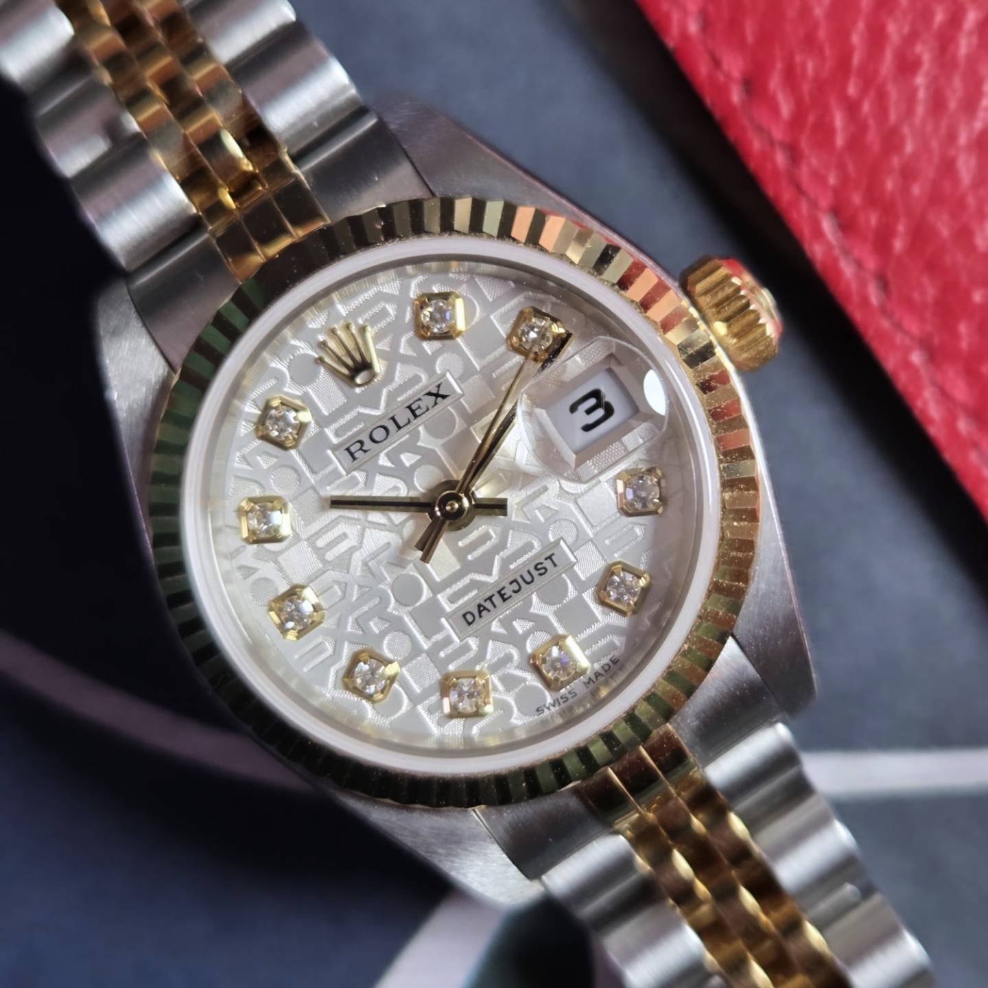 Unworn Time Capsule: 2003 Rolex Lady-Datejust 26mm | Ref: 79173 | Anniversary Diamond Dial!&nbsp;