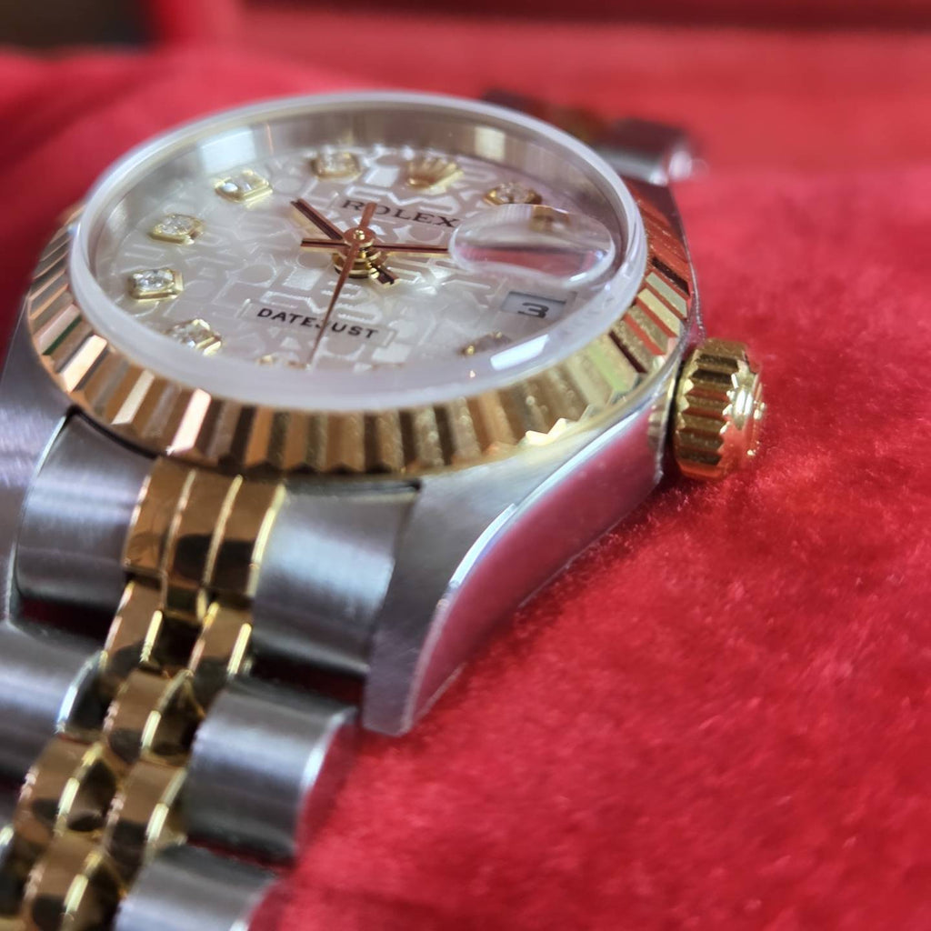 Unworn Time Capsule: 2003 Rolex Lady-Datejust 26mm | Ref: 79173 | Anniversary Diamond Dial!&nbsp;