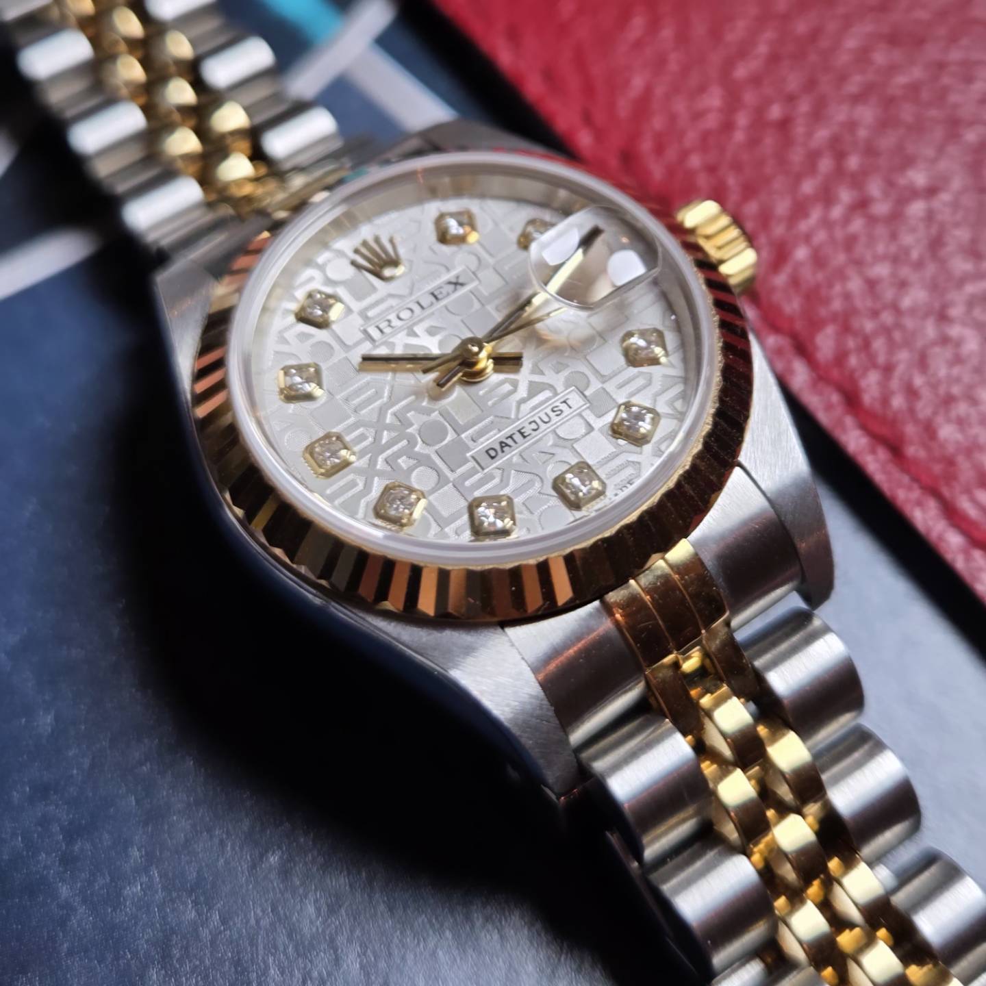 Unworn Time Capsule: 2003 Rolex Lady-Datejust 26mm | Ref: 79173 | Anniversary Diamond Dial!&nbsp;