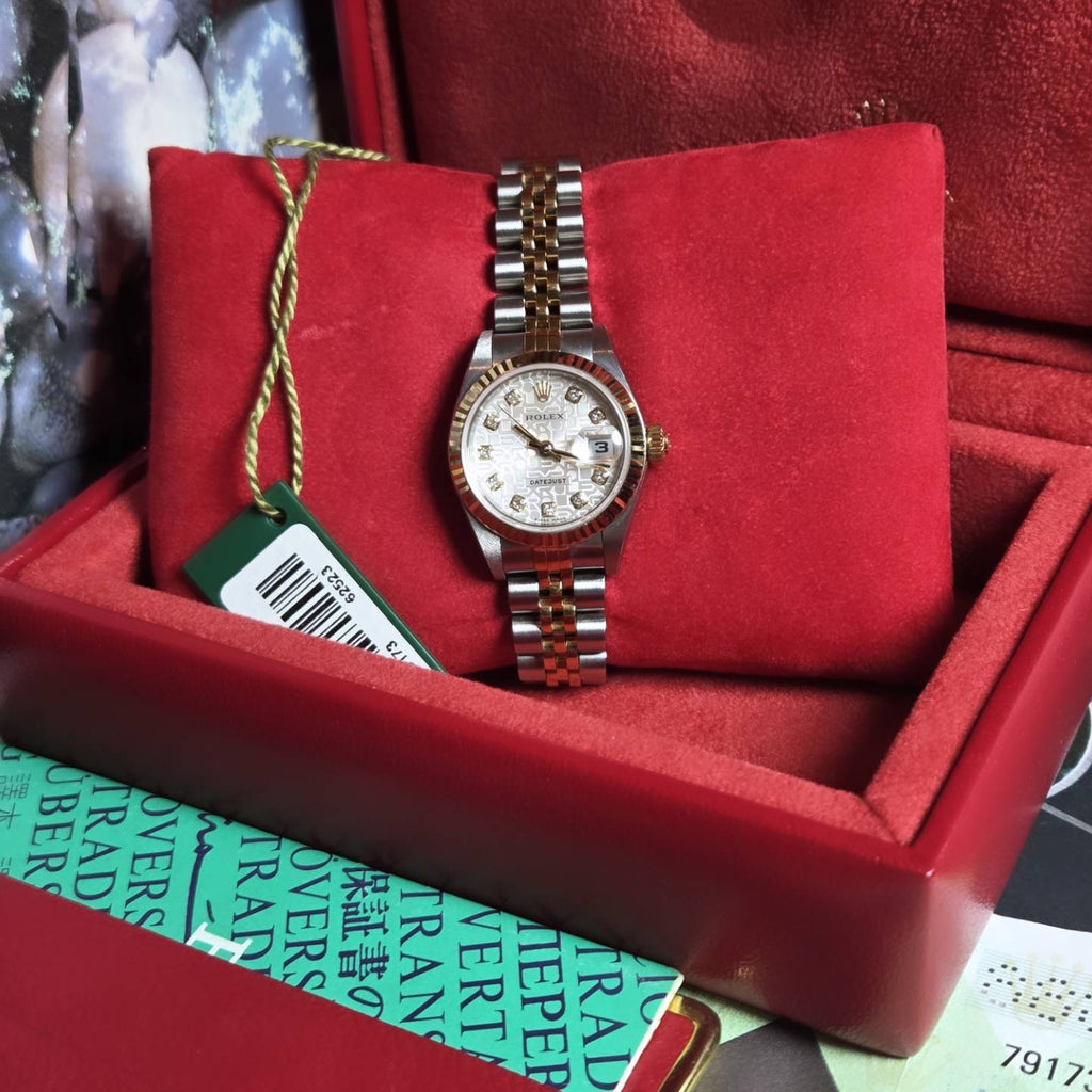 Unworn Time Capsule: 2003 Rolex Lady-Datejust 26mm | Ref: 79173 | Anniversary Diamond Dial!&nbsp;
