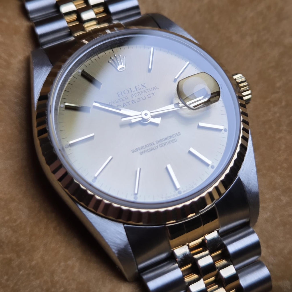 Rolex Datejust 36 — Ref. 16233 (X-Serial, c. 1991) Watch &amp; Box | Excellent Condition!