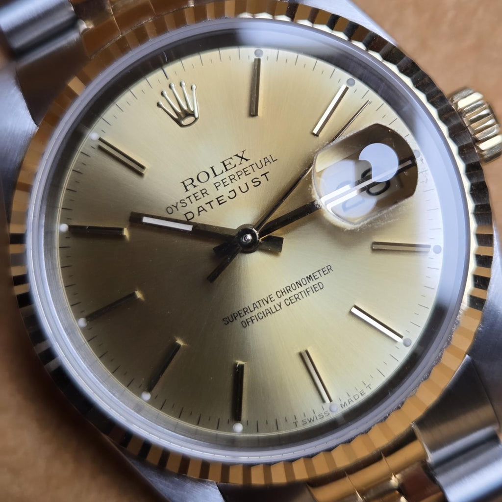 Rolex Datejust 36 — Ref. 16233 (X-Serial, c. 1991) Watch &amp; Box | Excellent Condition!