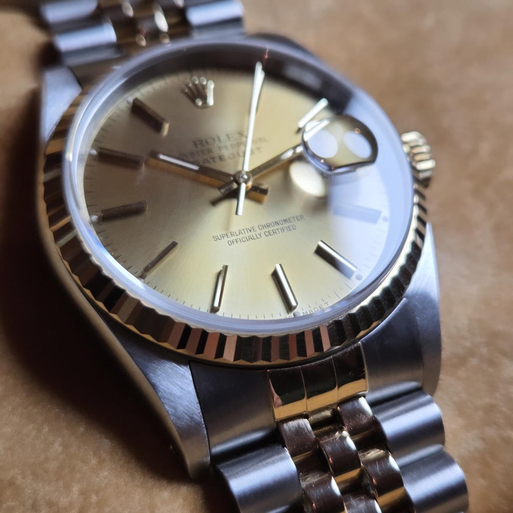 Rolex Datejust 36 — Ref. 16233 (X-Serial, c. 1991) Watch &amp; Box | Excellent Condition!