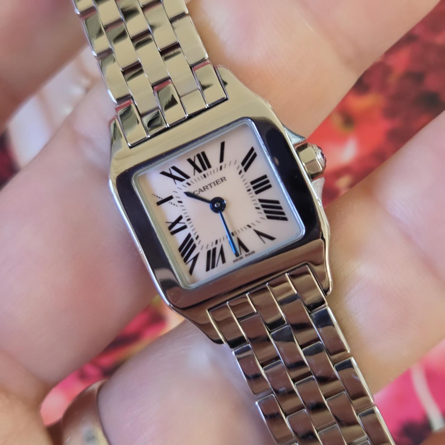 Cartier Santos Demoiselle - Mother of Pearl Dial - Ref: W25075Z5&nbsp;
