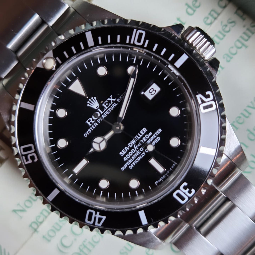 Rolex Sea-Dweller Ref. 16600 – Tritium Dial - Box &amp; Papers - 1997 !&nbsp;