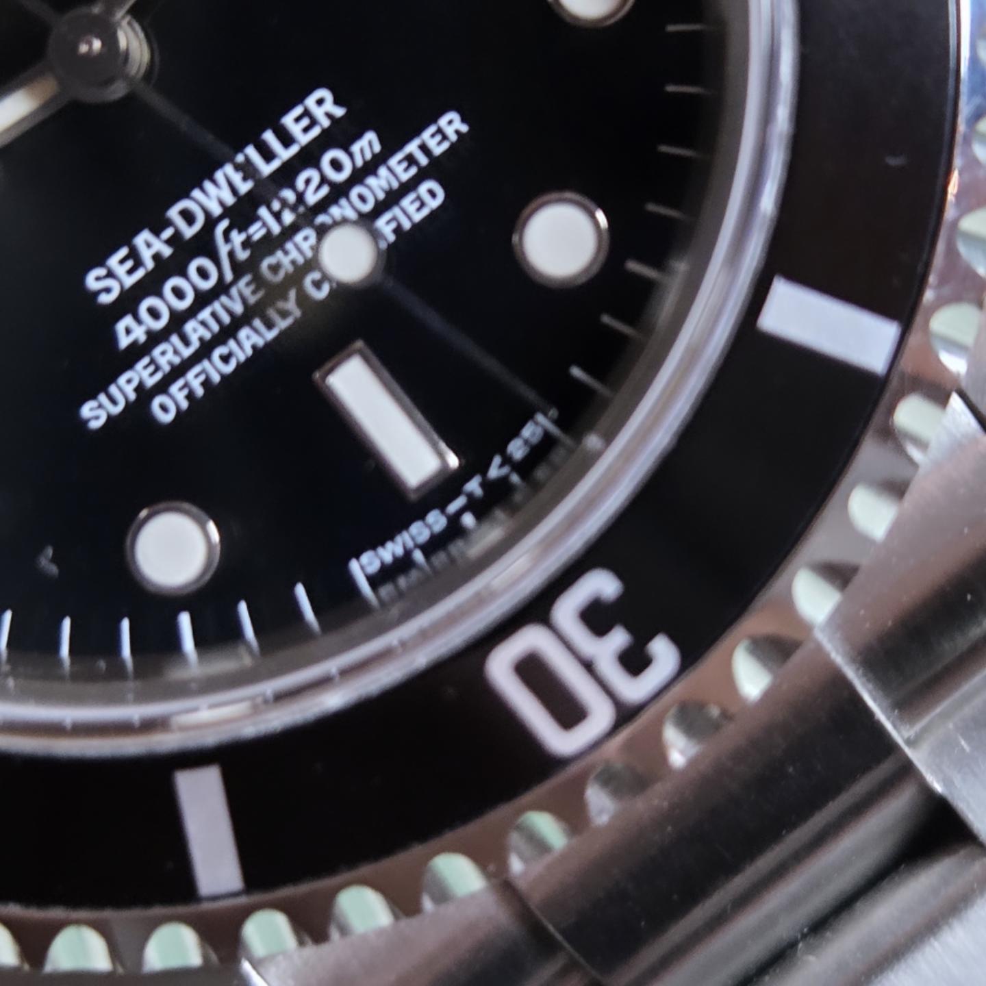 Rolex Sea-Dweller Ref. 16600 – Tritium Dial - Box &amp; Papers - 1997 !&nbsp;