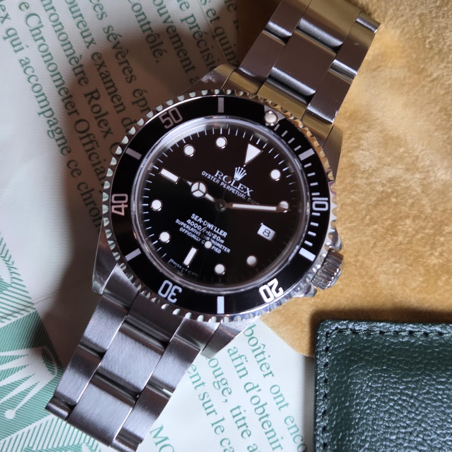 Rolex Sea-Dweller Ref. 16600 – Tritium Dial - Box &amp; Papers - 1997 !&nbsp;