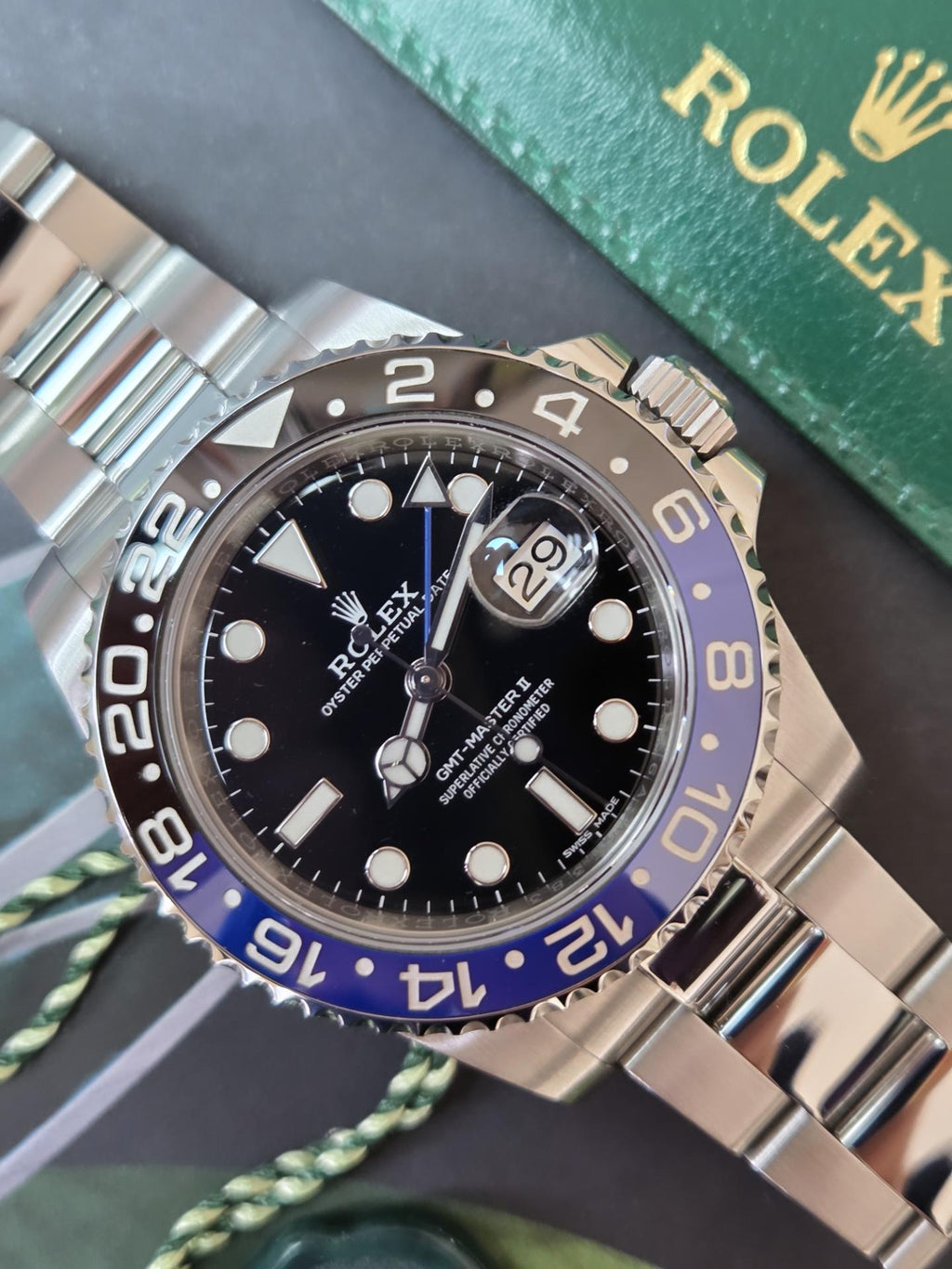 Rolex GMT-Master II 116710BLNR "Batman" – Full Set 2017!