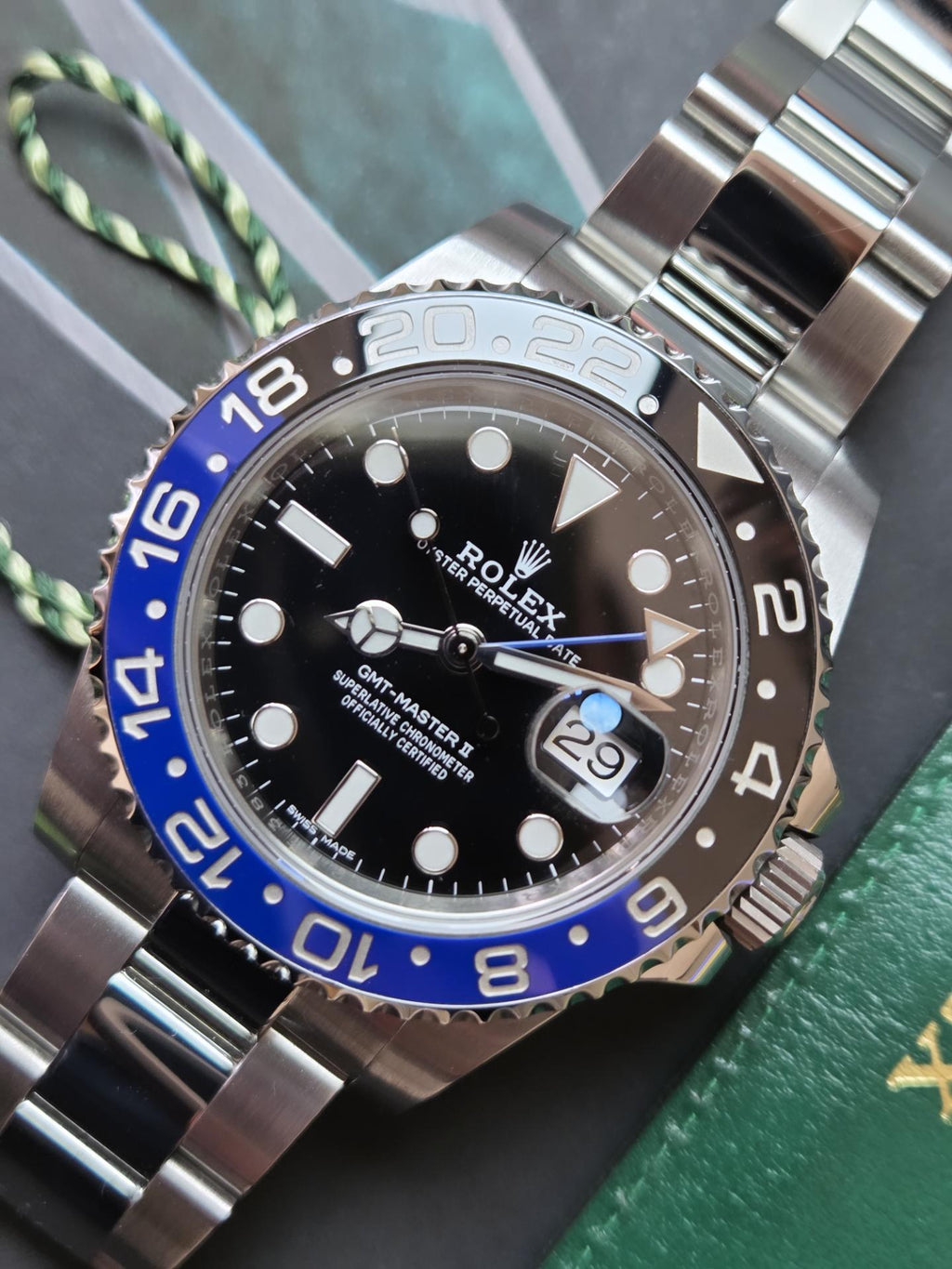 Rolex GMT-Master II 116710BLNR "Batman" – Full Set 2017!