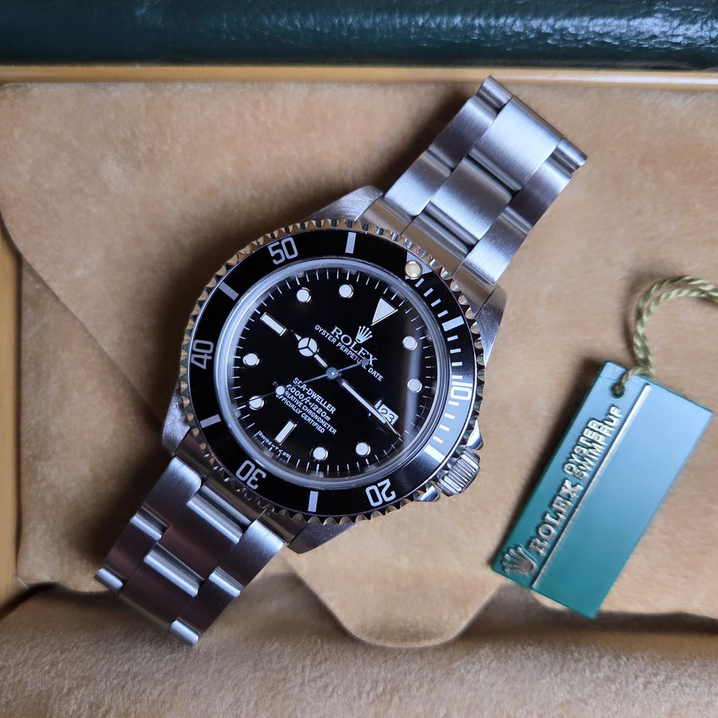Rolex Sea-Dweller Ref. 16600 | Cream Tritium Dial | Box &amp; Papers 1996 📜