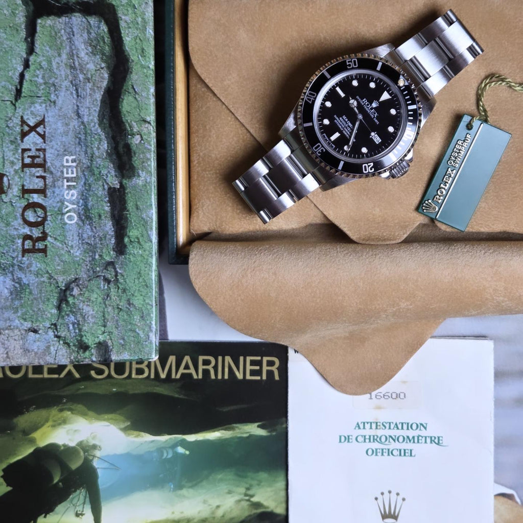 Rolex Sea-Dweller Ref. 16600 | Cream Tritium Dial | Box &amp; Papers 1996 📜