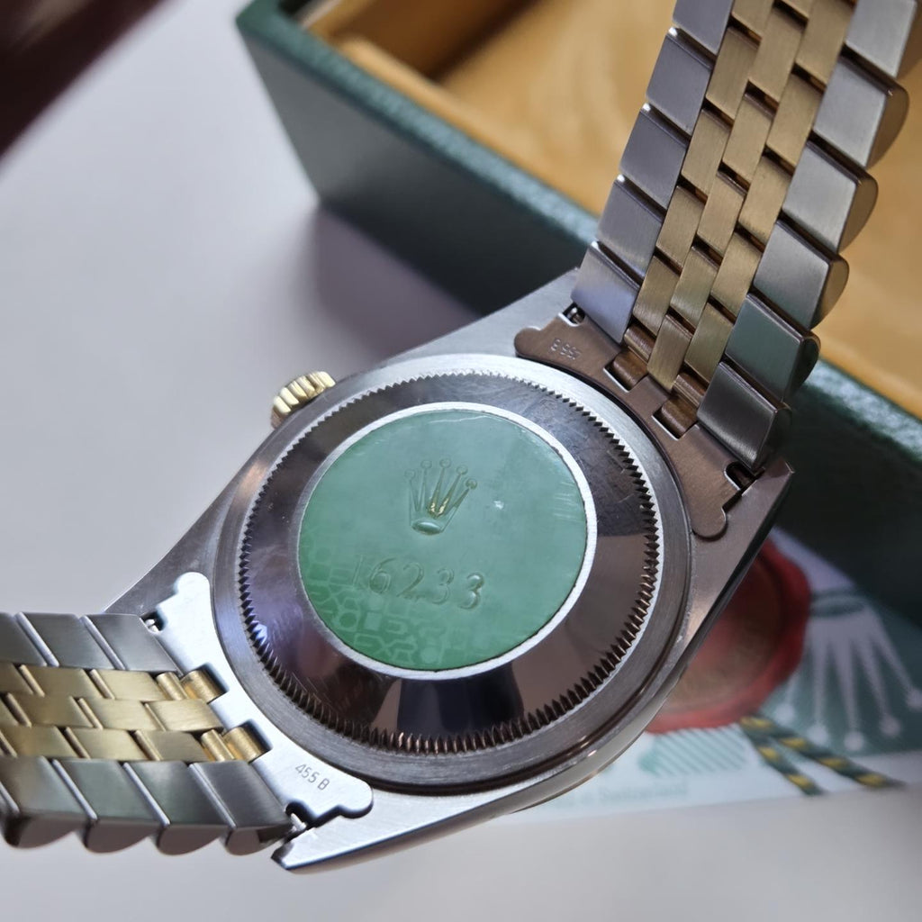 Rolex Datejust 36 – Tapestry Dial - Ref. 16233 | 1997 | Mint Condition | Box & Papers 📜