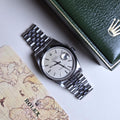 Rolex Datejust 36 - Ref. 16234 - Rare Silver Linen Dial "No-Holes" Case" - Circa 1993!
