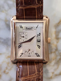 Piaget Emperador 18k Rose Gold — Ref. G0A25037 Beautiful silver Guilloché Dial!&nbsp;