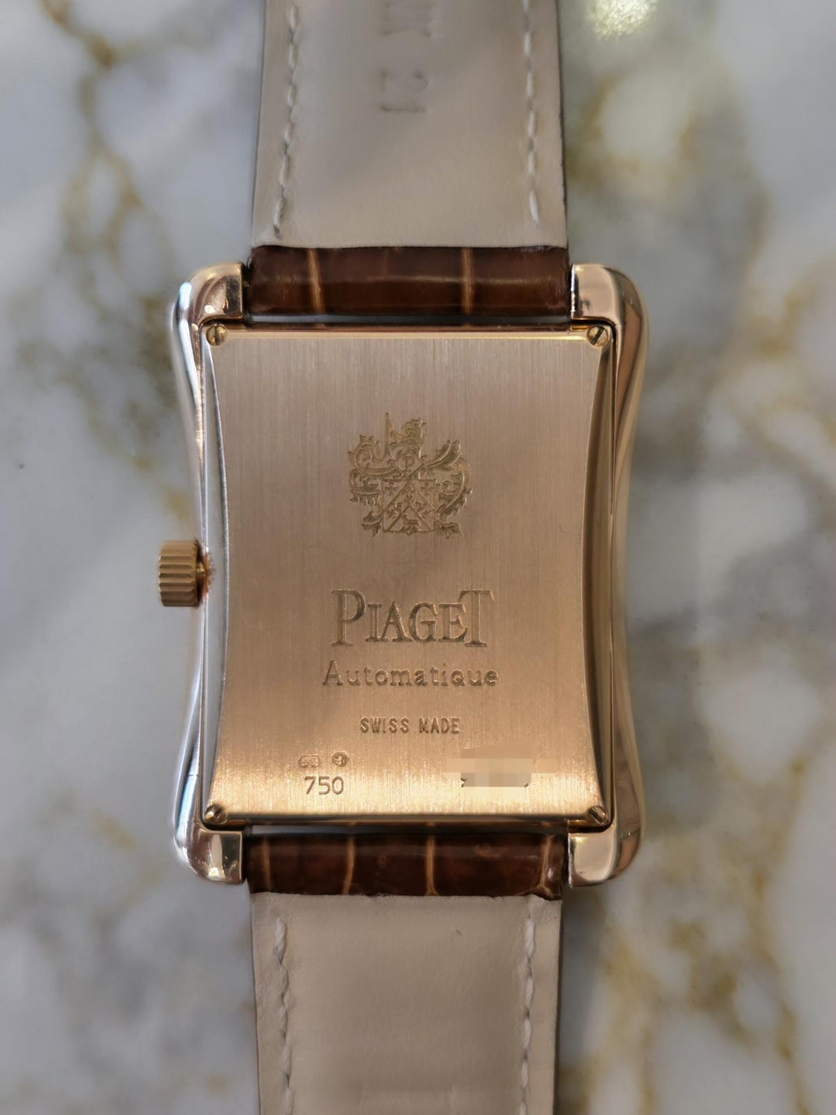 Piaget Emperador 18k Rose Gold — Ref. G0A25037 Beautiful silver Guilloché Dial!&nbsp;