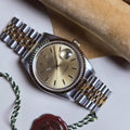 Rolex Datejust 36 (Ref. 16233) – Two-Tone Champagne Dial – Circa 1995
