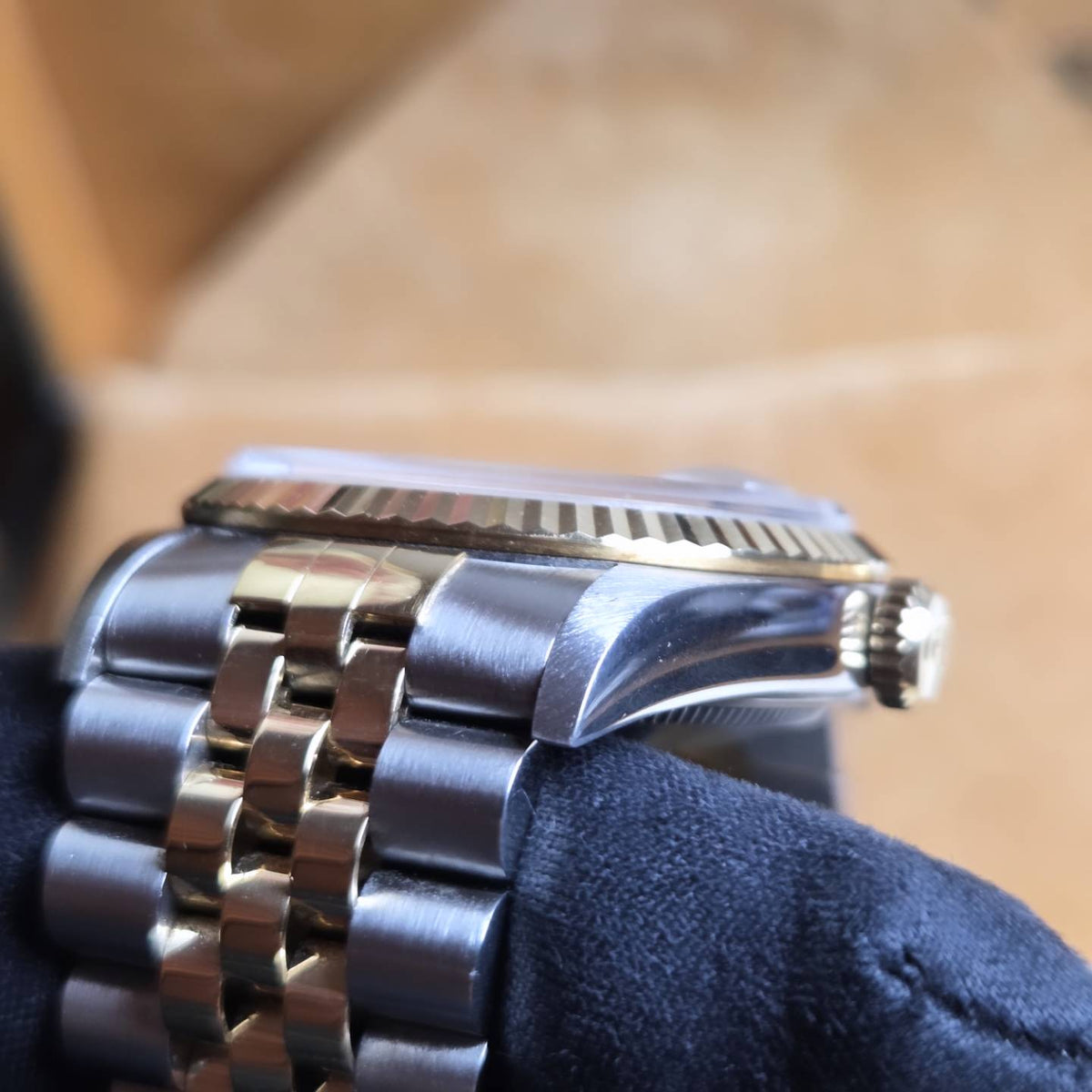 Rolex Datejust 36 (Ref. 16233) – Two-Tone Champagne Dial – Circa 1995