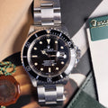 Rolex Submariner Date Ref. 16610 — “Tritium Pure” full Set 1996 - Un-polished - Double caseback stickers Intact!