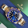 Rolex Submariner Date “Bluesy” 40mm – Ref. 116613LB Two-Tone Yellow Gold - Box &amp; Papers 2017 📜