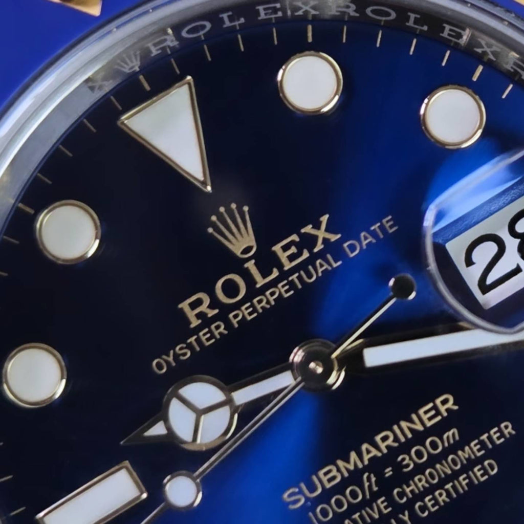 Rolex Submariner Date “Bluesy” 40mm – Ref. 116613LB Two-Tone Yellow Gold - Box &amp; Papers 2017 📜