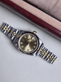 Rolex Lady-Datejust 26mm Two-Tone (Ref. 69173) – 1996 – Big Diamond Dial – With Rolex Box and Horologist Authentication Certificate!